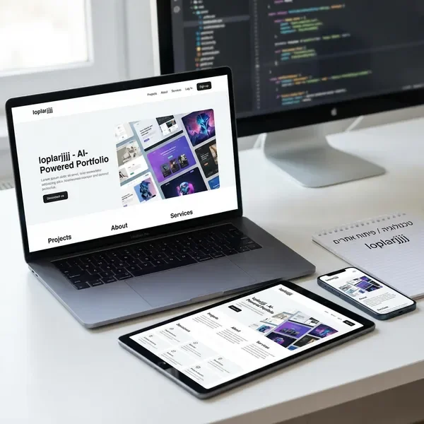 בניית אתרי תיק עבודות